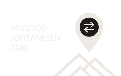 Muutosjohtamisen tuki.